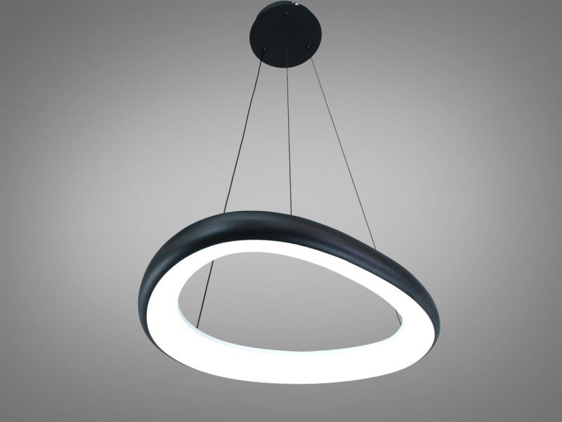 Підвісна LED люстра чорна 36Вт 0472A BK