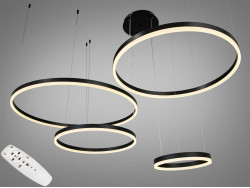 Світлодіодна люстра на тросах, потужністю 175 Вт чона