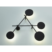 Світлодіодний світильник, 30W чорний