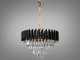  Кришталева люстра підвісна, 9 ламп   