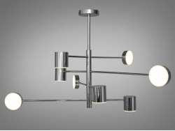 LED люстра, 40W колір бронза