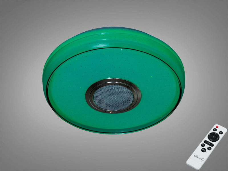 Стельова люстра біла 45 Вт RGB Bluetooth колонка