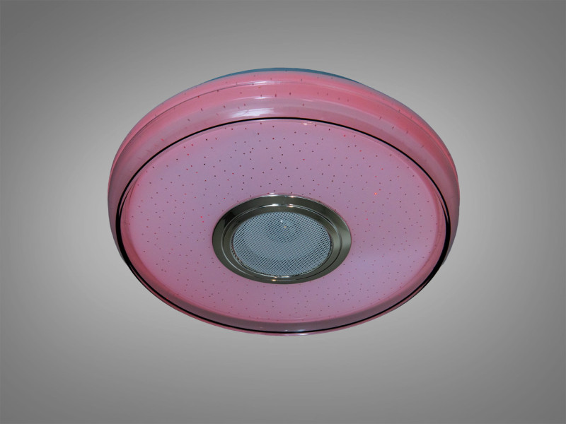 Стельова люстра біла 45 Вт RGB Bluetooth колонка