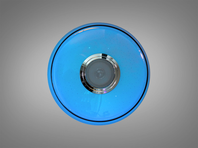 Стельова люстра біла 45 Вт RGB Bluetooth колонка