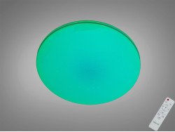 Смарт LED люстра в дитячу кругла біла 70W з RGB та пультом