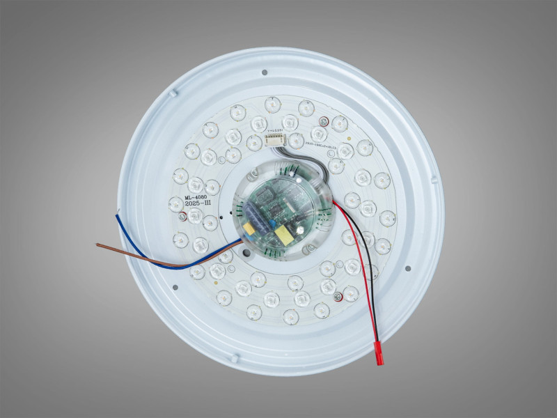 Смарт люстра біла RGB 45W з Bluetooth колонкою (29см, пульт, додаток)