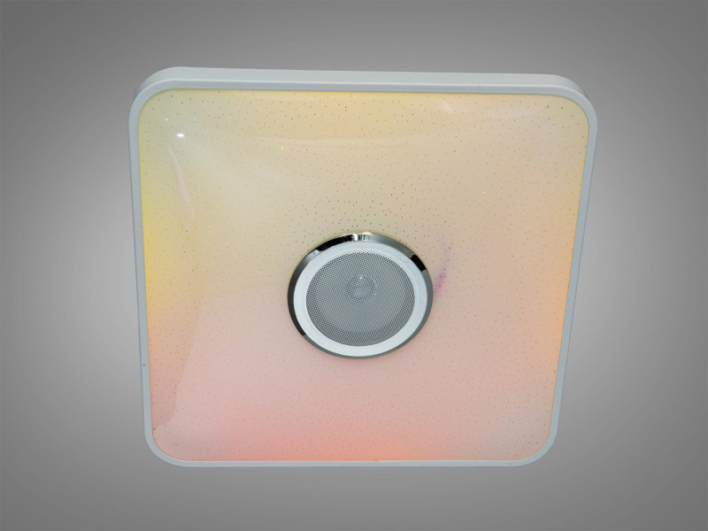 Смарт люстра LED біла з RGB підсвіткою MP3 70Вт