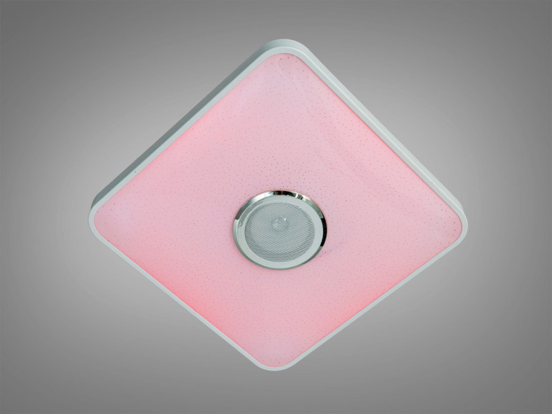 Смарт люстра LED біла з RGB підсвіткою MP3 70Вт