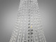  Кришталева люстра на 9 ламп, хром  3 