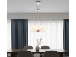 Люстра "Планети", 7 хром