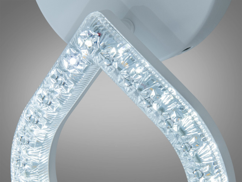 LED люстра чорна 45W три плафони