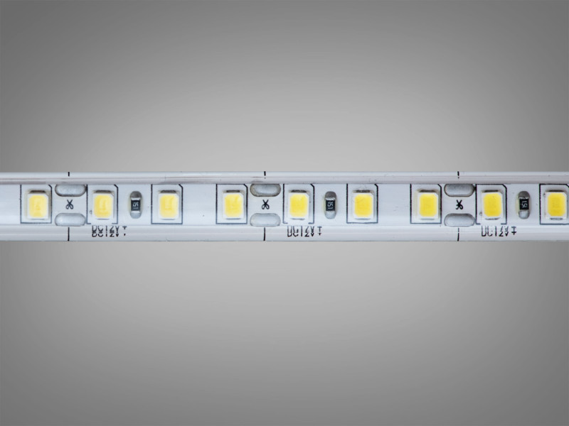 LED стрічка 12В, 120 штм, герметична, 8мм, холодний