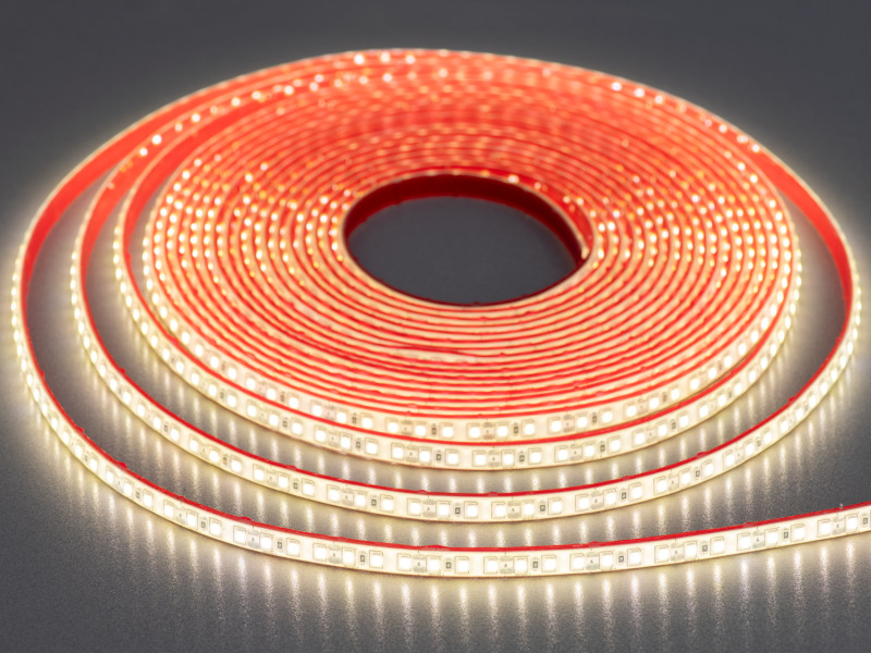 LED стрічка 12в, 120 штм, герметична, 8мм, нейтральний