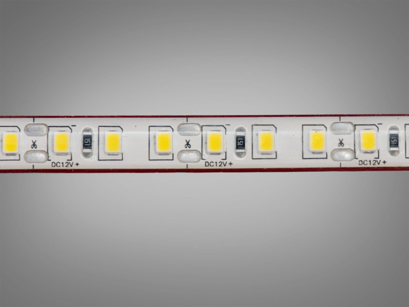 LED стрічка 12в, 120 штм, герметична, 8мм, нейтральний