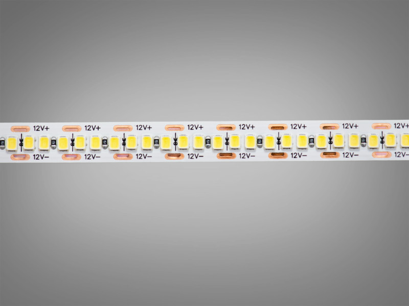 LED стрічка 12В, 240 діодів на метр, 10мм, холодний
