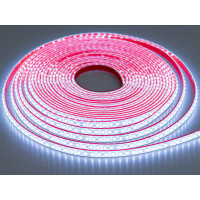 LED стрічка 24В, 120 штм, герметична, 8мм, холодний
