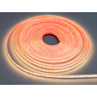 LED стрічка 24В, 180 штм, герметична, 8мм, теплий