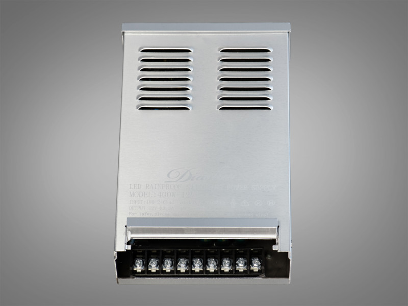 Блок живлення 12В, із захистом від дощу, 400Вт, 33.3А