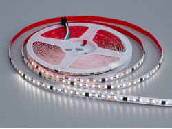 Адресна LED стрічка 24В, 120 діодів на метр, 8мм, теплий+холодний