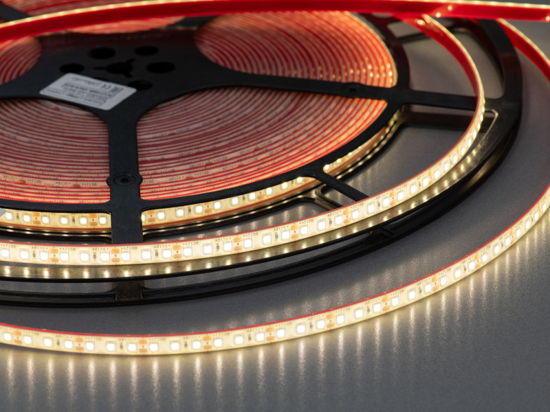 LED стрічка 12в, 120 штм, герметична, 8мм, нейтральний
