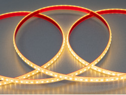 LED стрічка 12В, 120 штм, герметична, 8мм, теплий