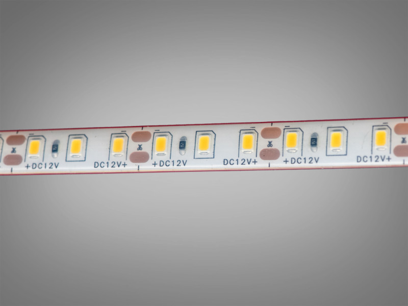 LED стрічка 12В, 120 штм, герметична, 8мм, теплий