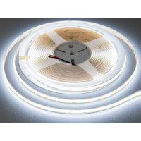 COB LED стрічка 12В, 608 діодів на метр, 10мм, холодний