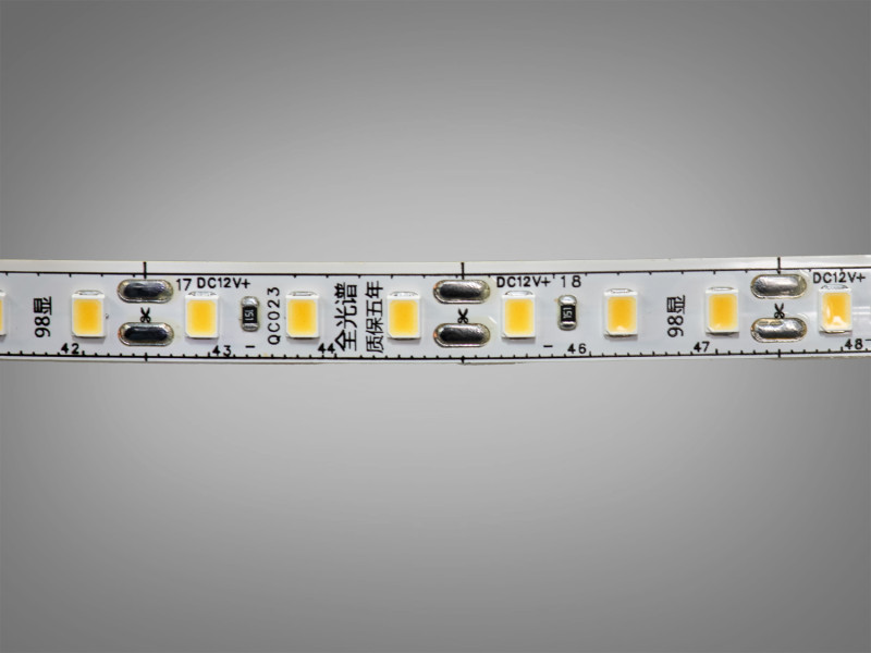 LED стрічка 12В, 120 діодів на метр, 8мм, нейтральний