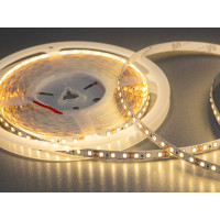 LED стрічка 12В, 120 діодів на метр, 8 мм, теплий