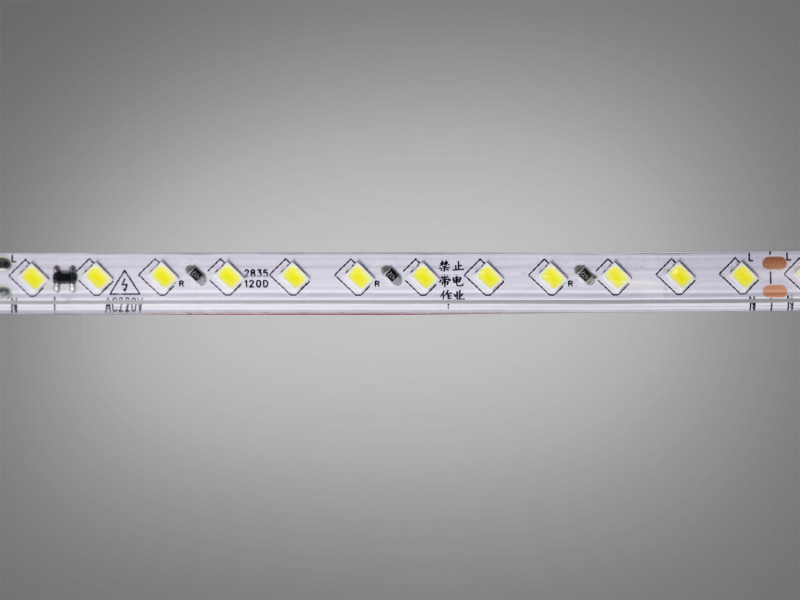LED стрічка 220в, 120 штм, герметична, 10мм, нейтральний