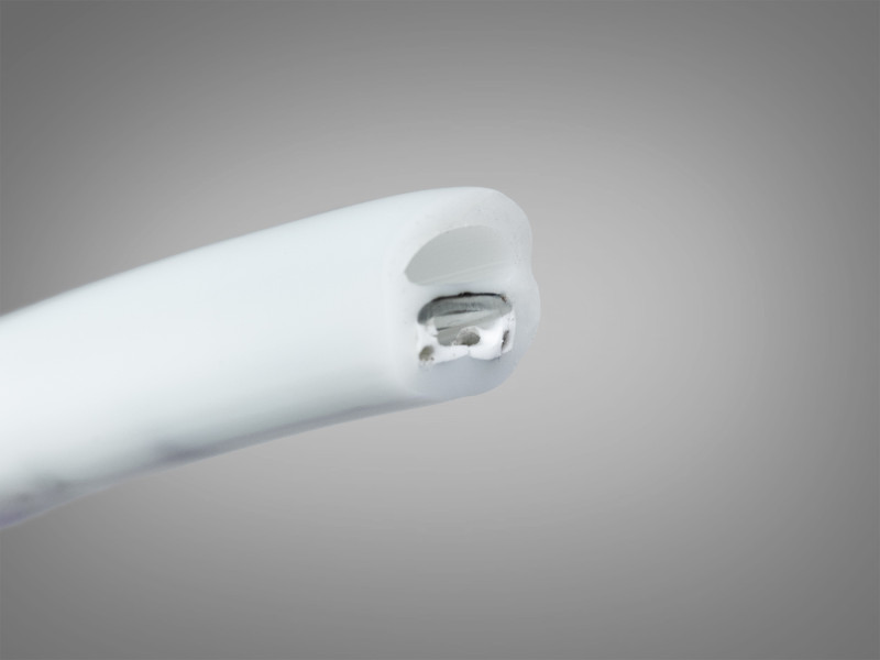 Гнучкий LED неон 220В круглий холодний IP67 8Вт