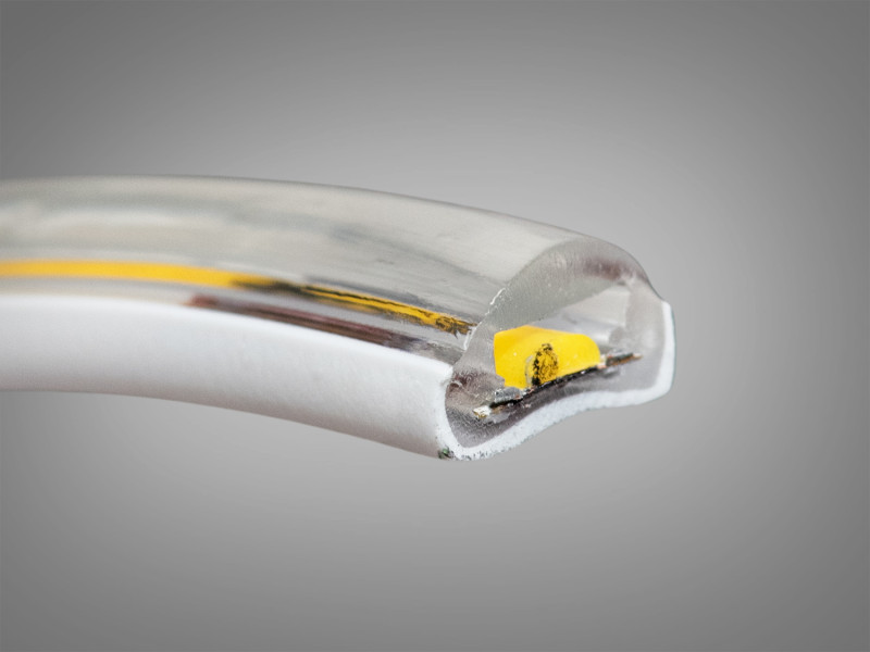 СОВ LED стрічка 220в, 288 штм, герметична, 10мм, теплий