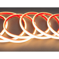 LED стрічка 220в, 288 штм, герметична, 10мм, теплий