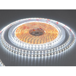 LED стрічка 24В, 120 діодів на метр, 5мм, холодний