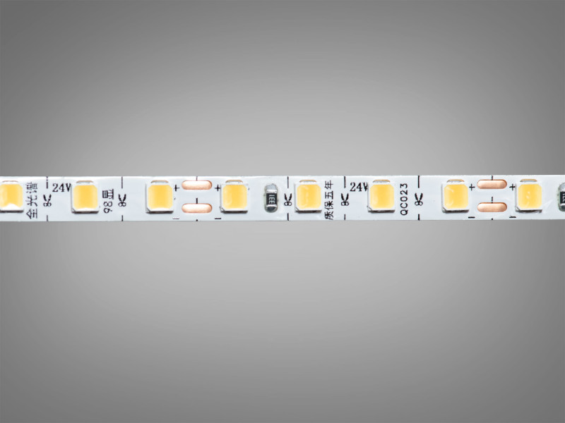 LED стрічка 24В, 120 діодів на метр, 5мм, нейтральний