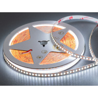 LED стрічка 24В, 180 діодів на метр, 8мм, холодний
