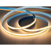 COB LED стрічка 24В, 320 діодів на метр, 8мм, теплий