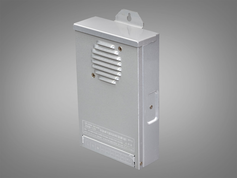 Блок живлення 12В, із захистом від дощу, 200Вт, 16.67А