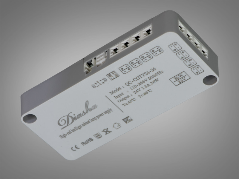 Тонкий керований блок живлення 24В, 36Вт, 1.5А