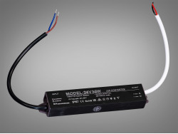 Ультратонкий блок живлення 24В, 36Вт, 1.5А, герметичний