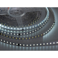 Адресна LED стрічка 24В, 126 діодів на метр, 8мм, холодний