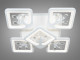 Стельовий LED світильник на 90Вт з пультом та димером.