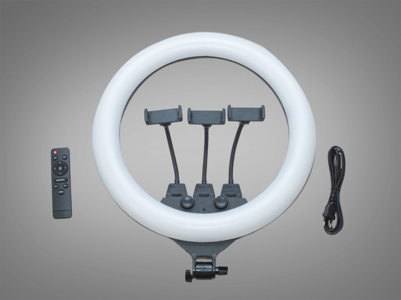 Селфі лампа з пультом, 45см, без штатива, живлення 220В