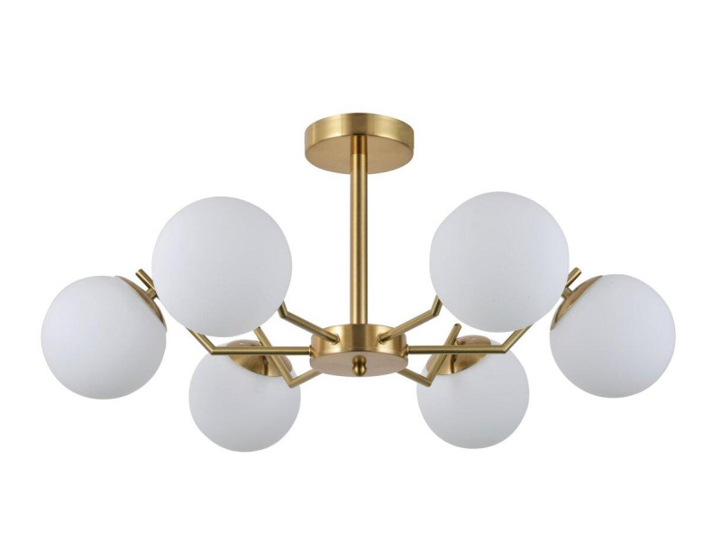 Люстра декоративна Sirius 74534/6 CP на 6 плафонiв