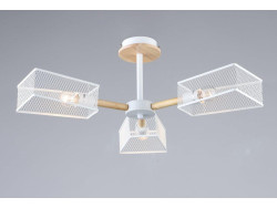 Люстра VALESO B N6687/3 Білий + Дерево