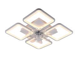 Стельовий світильник-вентилятор YZD5007-Fan (Білий)