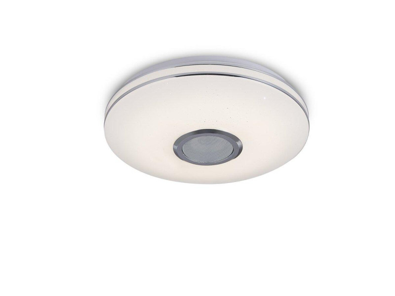 Світлодіодний музичний світильник смарт LY365-400 WH для спальні та дитячої кімнати 48W+5W RGB Білий