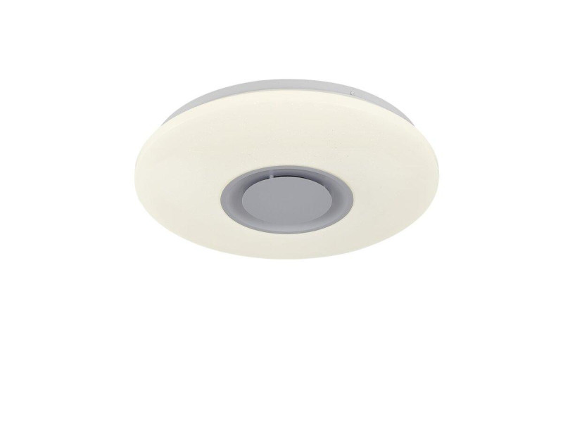 Світлодіодний музичний світильник смарт LY565-400 WH для вітальні та спальні 48W+5W RGB Білий