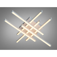 Стельова LED люстра біла 70 Вт 6 модулів 12 м²