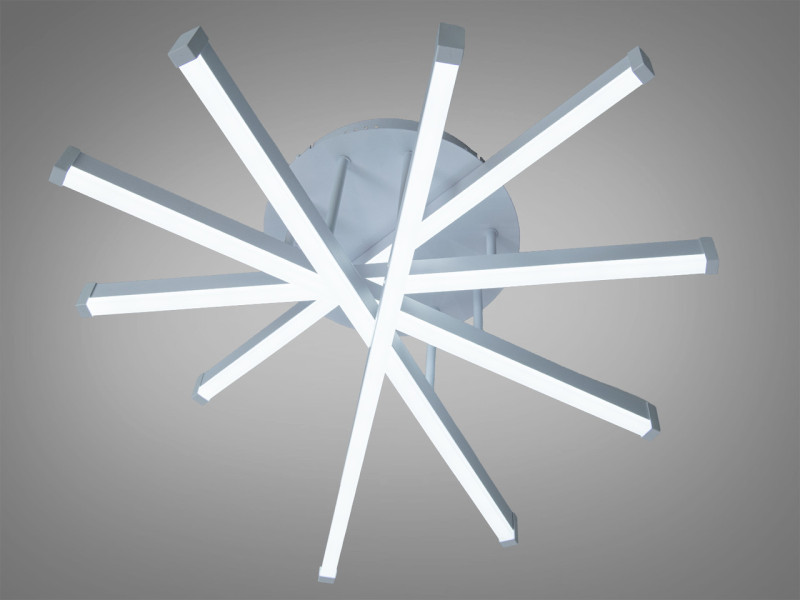 Стельова люстра біла LED 70W 5 модулів